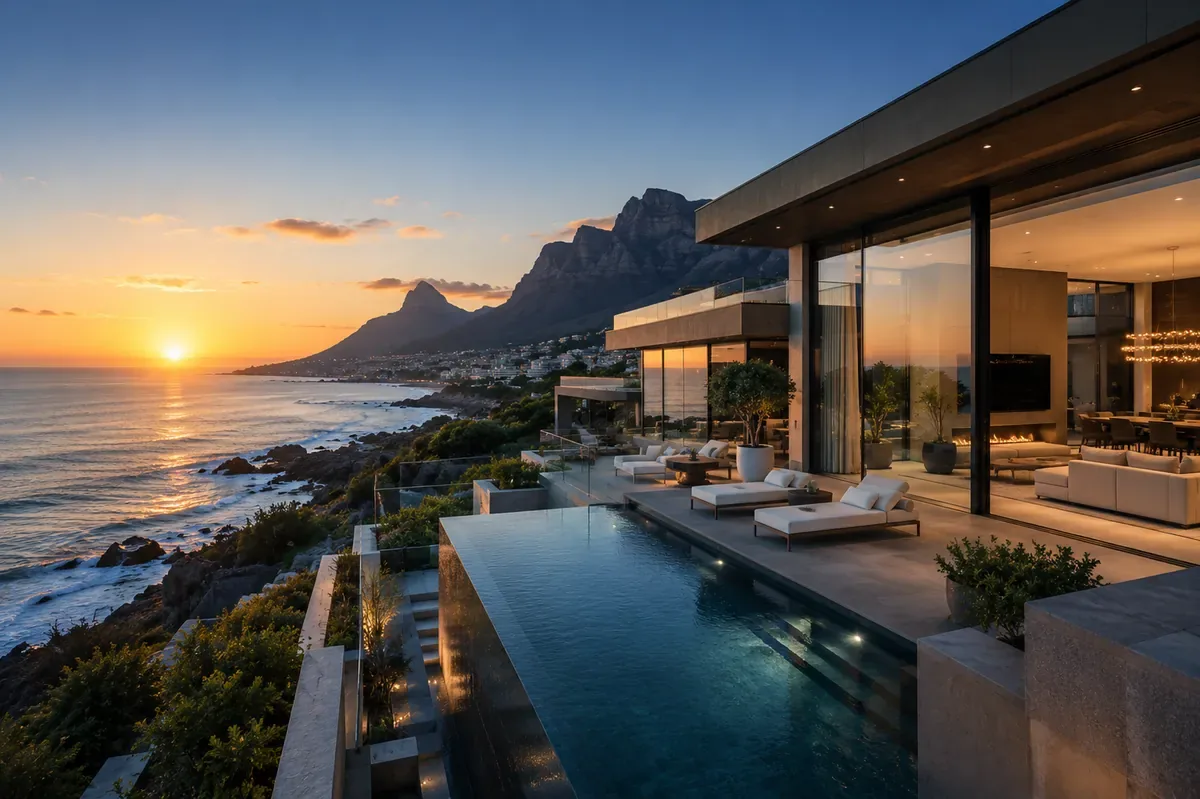 Luxury Atlantic seaboard residence overlooking the ocean